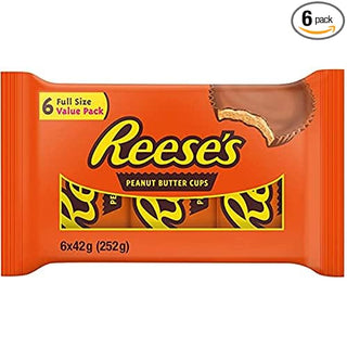 Hersheys Reese's Peanut Butter Milk Chocolate Cups (6×42g) 252g