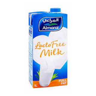 Almarai Long Life Full Fat Milk - Lactose Free - 1L