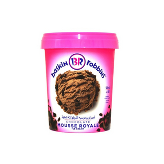 Baskin Robbins Chocolate Mousse Royale Ice Cream (Vegetarian) - 500ml