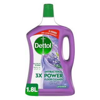 Dettol Antibacterial Power Floor Cleaner Lavender Scent - 1.8L