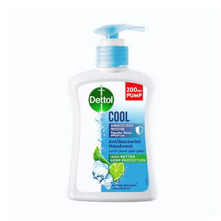 Dettol Cool Antibacterial Hand Wash Mint & Bergamot Scent - 200ml