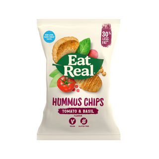 Eat Real Hummus Chips Tomato & Basil - 135gm