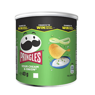 Pringles Sour Cream & Onion Potato Chips - 40gm