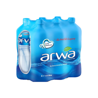 Arwa Water (6X1.5L) - Low Sodium