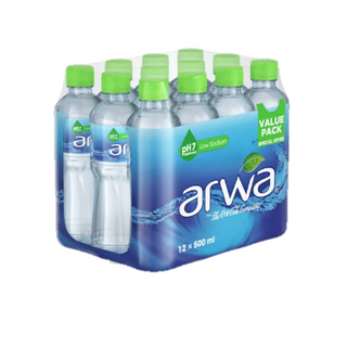 Arwa Water (12X500Ml) - Low Sodium - (12 x 500 ml)