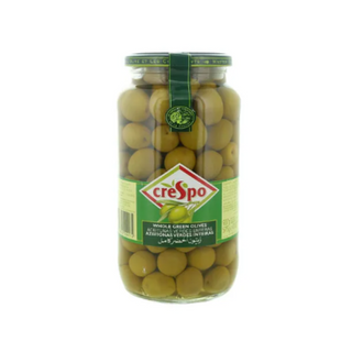 Crespo Whole Green Olives - 354gm