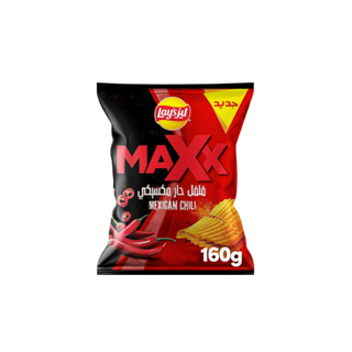 Lay's Max Mexican Chili Potato Chips - 160gm