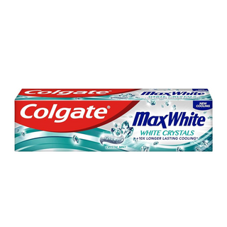 Colgate Max White Anticavity Crystal Mint Toothpaste With Whitening Crystals - 100ml