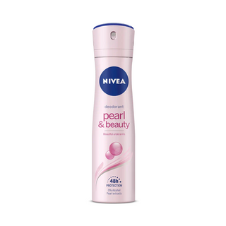 Nivea Pearl & Beauty 48H Antiperspirant Deodorant Spray For Women - Ethyl Alcohol Free - 150ml