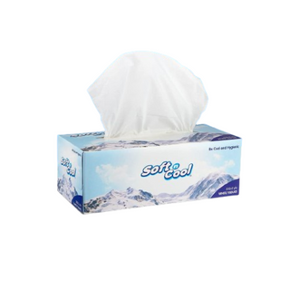 Soft N Cool Facial Tissue Boxes 2Ply - 5 Pack of box