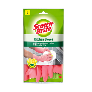 Scotch Brite Gloves Large Lemon - 1 Pcs