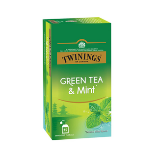 Twinings Green Tea & Mint - 25 Pcs