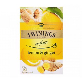 Twinings Infuso Lemon & Ginger 50 Bag - 75gm