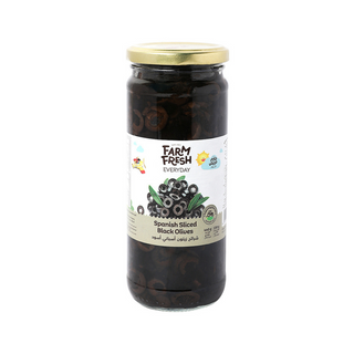 Farm Fresh Black Sliced Olives - 440gm