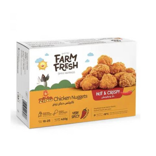 Farm Fresh Chicken Nuggets Spicy - 420gm