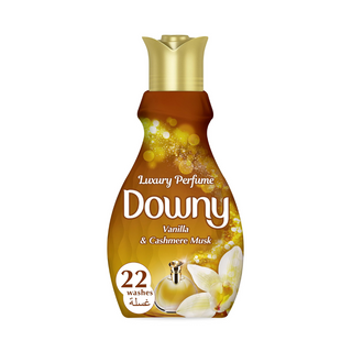 Downy Luxury Perfume Concentrated Fabric Softener Vanilla & Cashmere Musk Scent - 880ml