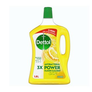 Dettol Antibacterial Power Floor Cleaner Lemon Scent - 1.8L