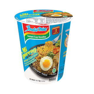 Indomie Mi Goreng Instant Noodles Cup Chicken Barbecue Flavor - 75gm