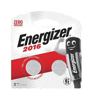 Energizer 2016 3V Lithium Battery (Mercury Free) - 1 Pcs