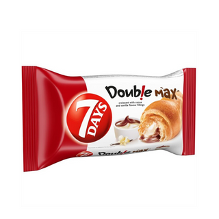 7 Days Double Croissant With Cocoa & Vanilla Filling - 55gm