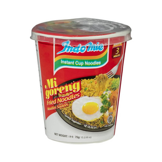 Indomie Mi Goreng Instant Cup Fried Noodles - 75gm