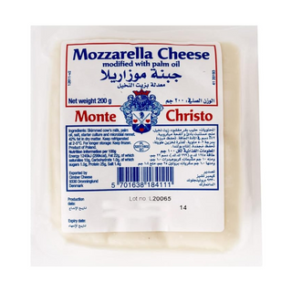 Monte Christo Mozzarella Cheese - 200gm