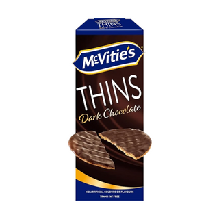 McVities Digestive Thins Dark Chocolate Biscuits - trans fat free, artificial colors, artificial flavors free - 250gm