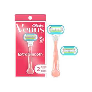 Gillette Venus 3 Blade Razor With 2 Replacement Blades For Women - Per Pack