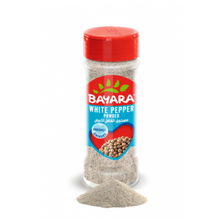 Bayara White Pepper Powder -No Added Artificial Colorants, Artificial Preservatives, Artificial Flavors - 45gm