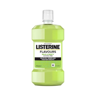 Listerine Zero Mouthwash Mild Mint Flavor - Alcohol Free - 250ml