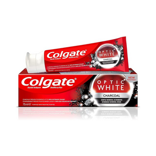 Colgate Optic White Charcoal Whitening Toothpaste - 75ml