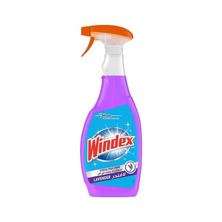 Windex Streak Free Shine Glass Cleaner Spray Lavender Scent - 750ml