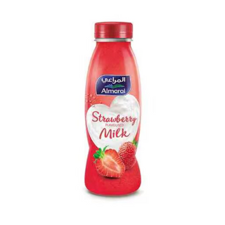 Almarai Full Fat Milk Strawberry Flavor - 360ml