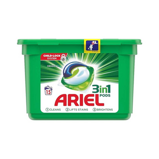 Ariel All In 1 Laundry Detergent Pods - 15 tablets