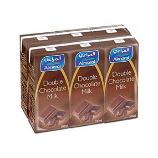 Almarai Double Choco Milk - 6 x 200ml