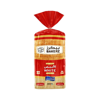 Bakerz White Sliced Breads - 600gm