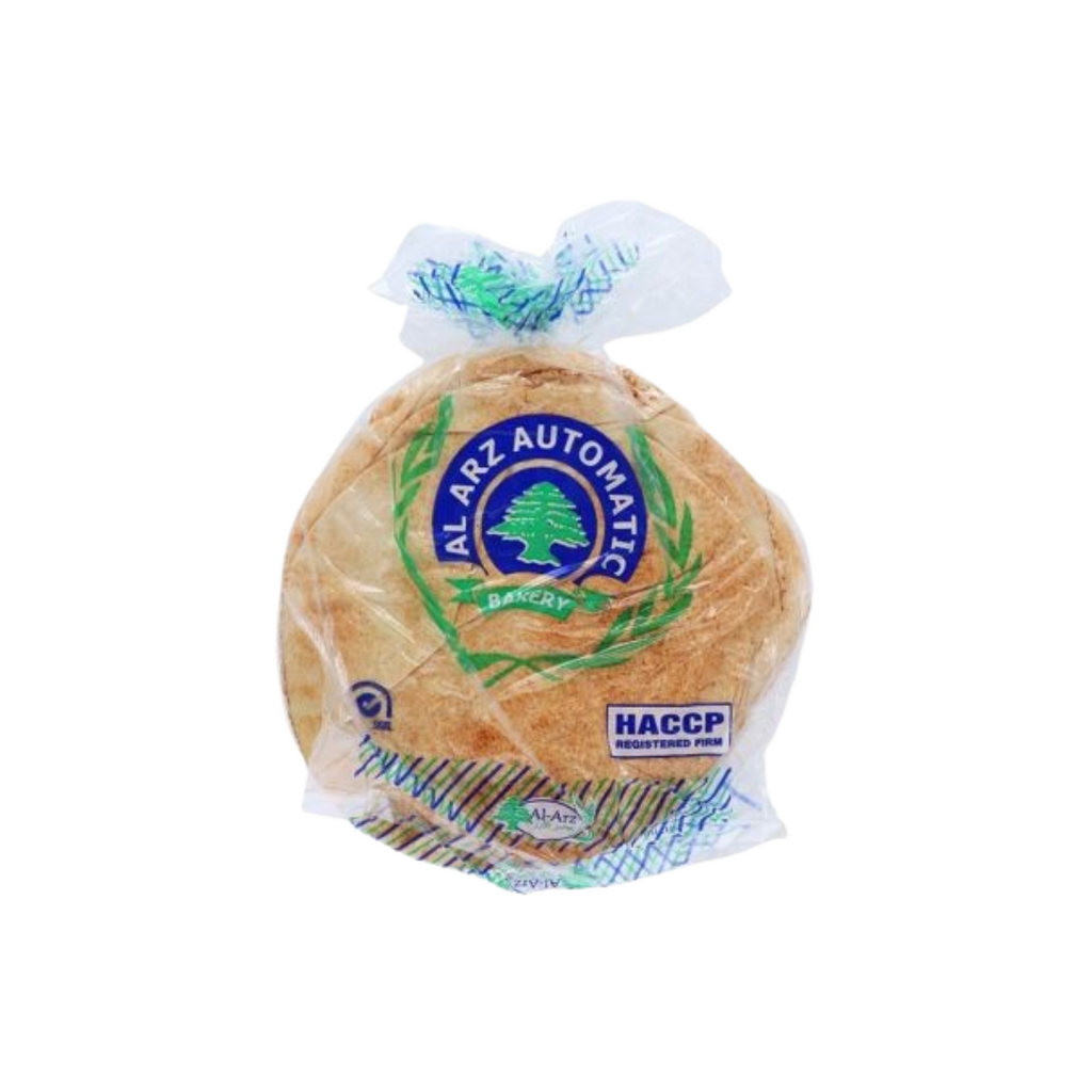 Al Arz Large White Arabic Bread (5 Pieces) - 520gm – edelweissmart