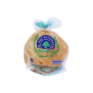 Al Arz Large White Arabic Bread (5 Pieces) - 520gm