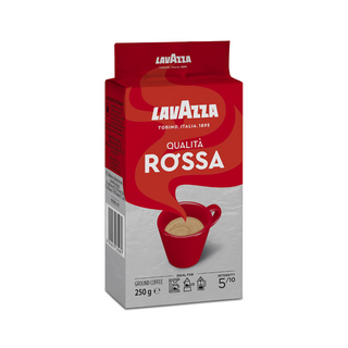 Lavazza Qualita Rossa Arabica Robusta Ground Coffee Medium Roast - 250gm