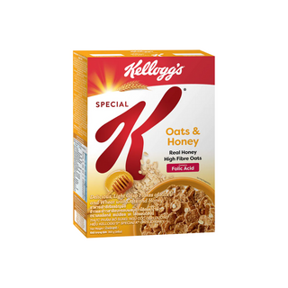 Kellogg's Special K Oats & Honey Cereal - Artificial Colors Free, Artificial Flavors Free - 420gm