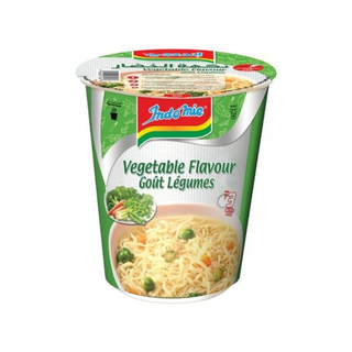 Indomie Instant Noodles Cup Vegetable Flavor - 60gm