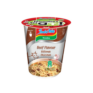 Indomie Instant Noodles Cup Beef Flavor - 60gm