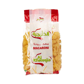 Al Khaleejia Large Shell Macaroni Pasta - Gmo Free - 400gm