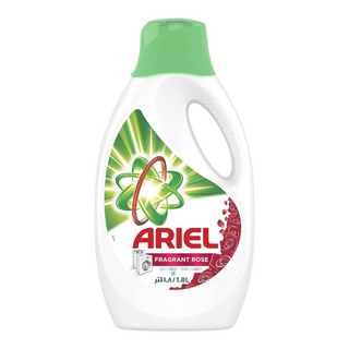 Ariel Automatic Power Gel Laundry Detergent Fragrant Rose Scent Front & Top Load - 1.8L