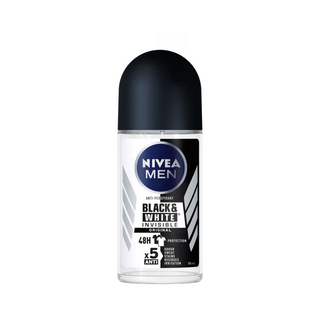 Nivea Men Original Black & White Invisible Antiperspirant Roll-On Deodorant - 50ml