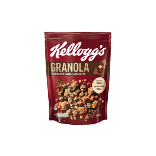 Kellogg's Granola With Chocolate & Hazelnut - Artificial Color Free, Artificial Flavor Free - 340gm