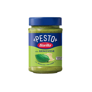 Barilla Pesto Alla Genovese Pasta Sauce - Gluten Free, No Added Preservatives - 190gm