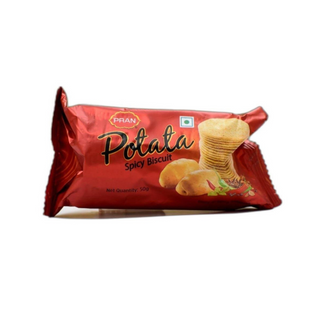 Pran Spicy Potata Biscuits - 50gm