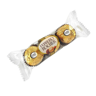 Ferrero Rocher Chocolates (3 Pieces) - 37.5gm