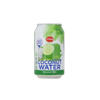 Pran Coconut Water With Pulp - No Added Sugar, Vegetarian - 300ml